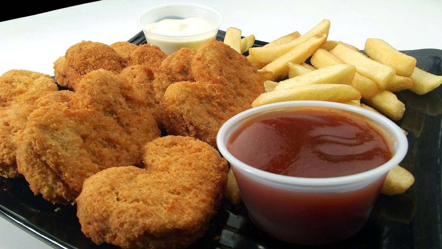 Nuggets et frites de la friterie La Fringale de David